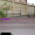 image for Neighbours demanding £200 in 2 weeks for an unagreed +2m high fence.
