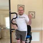 image for I just stood without assistance for the first time since C6-T4 back surgery on 3/25