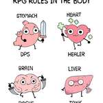 image for RPG roles in the body
