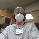 image for This is my mom. She's been working up to 16-20 hours a day at a nursing home in full PPE because someone broke the rules and introduced COVID to the residents. She may not be the best at selfies, but I'm damn proud of her.