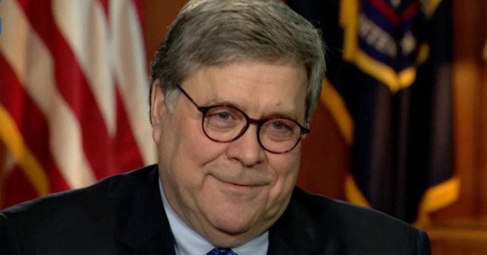 image for 'My God,' Says US Senator After William Barr Deploys 'History Is Written by the Winners' Trope