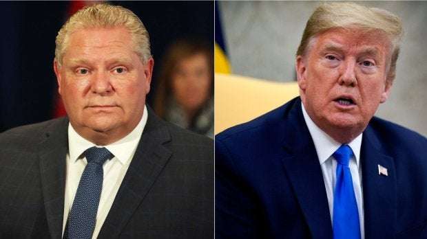 image for Ontario premier 'adamant' he doesn't want Canada-U.S. border to open