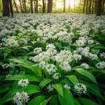 image for Found a patch of wild garlic in a local forest (The Netherlands) [OC][1638x2048]
