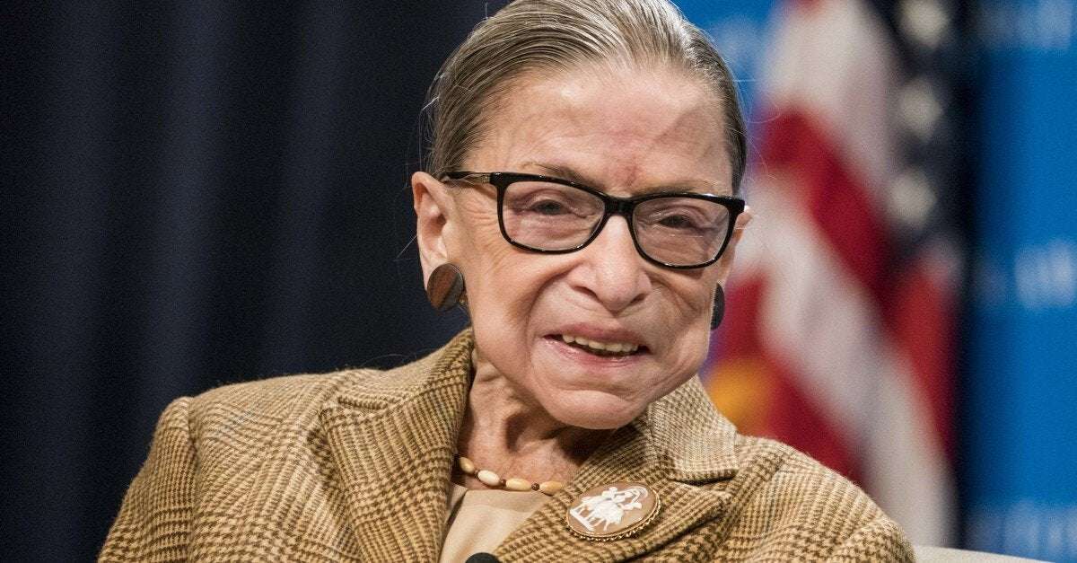 image for Justice Ginsburg Goes Off on Trump Lawyer About Watergate