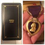 image for Came across my grandpa’s Purple Heart from WWII today