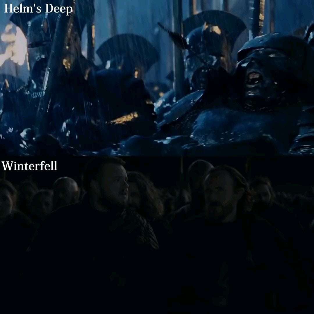 image for Helm's Deep vs. The Battle of Winterfell : freefolk