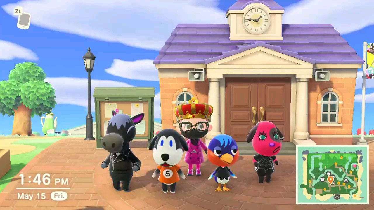 image for I have unintentionally made a metal choir on my island : AnimalCrossing
