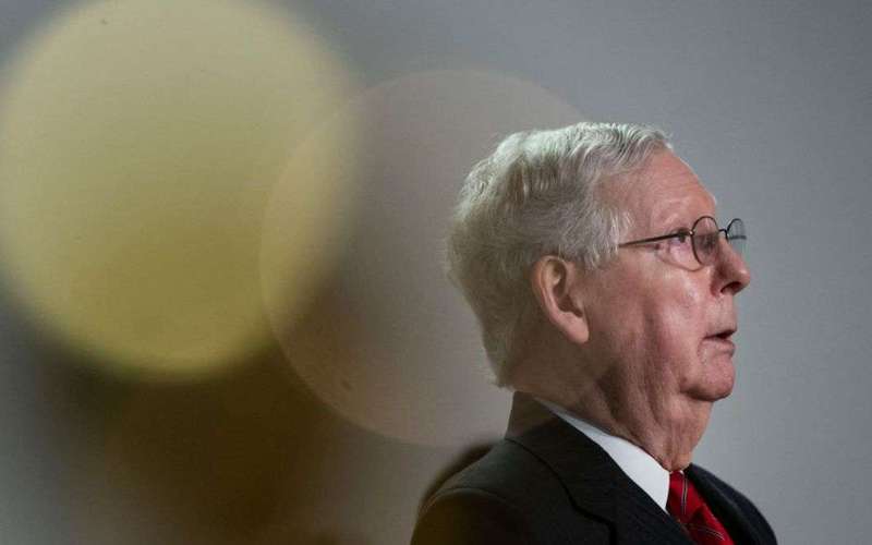 image for Mitch McConnell: My Bad, Obama Did Leave a Pandemic Playbook But I Couldn’t See It From Inside Trump’s Ass