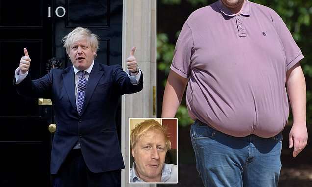 image for Boris declares war on fat: PM ditches his 'nanny state' worries and demands action