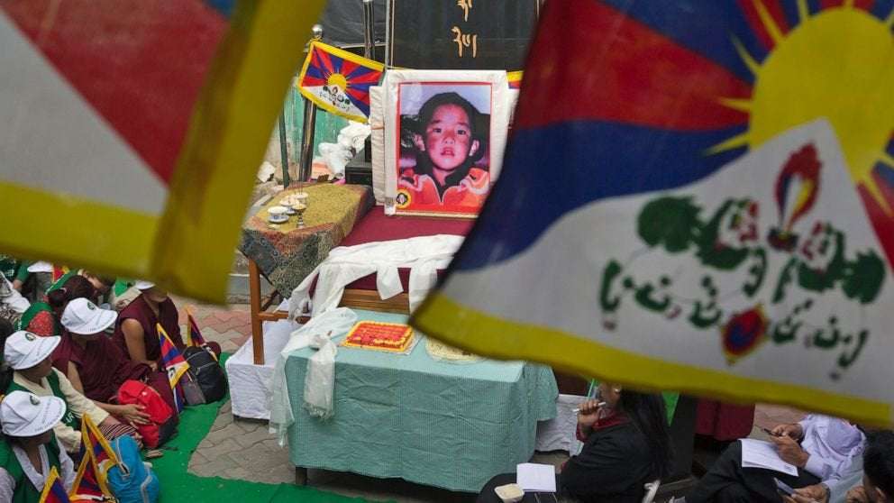 image for Tibetans demand China disclose fate of boy taken away in '95