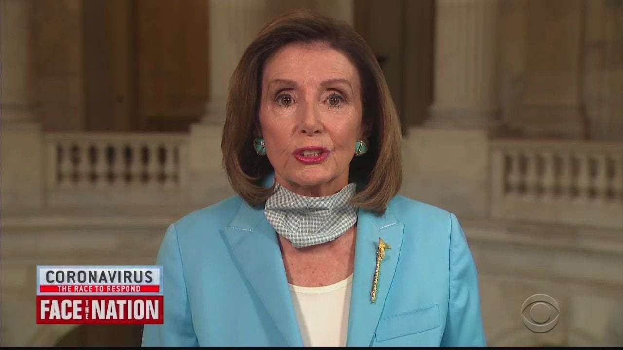 image for Pelosi calls it "typical" of Trump to announce IG removal on a Friday night
