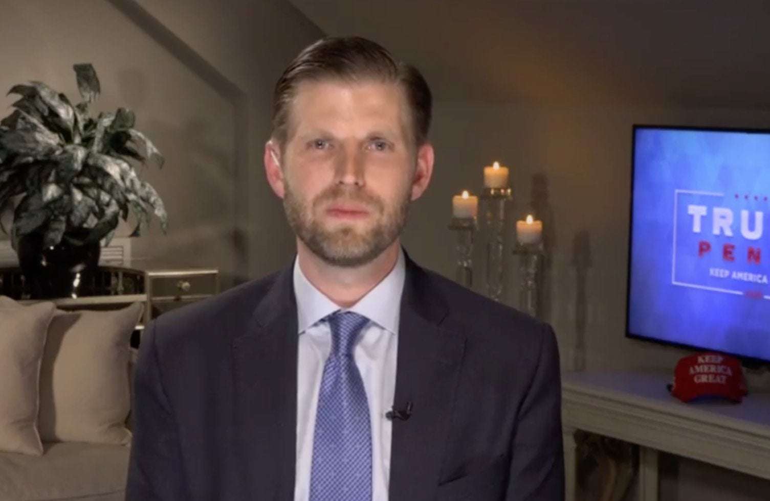 image for Eric Trump says coronavirus will ‘magically go away’ after election, suggesting disease is a Democrat ploy