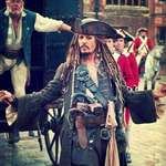 image for In the Pirates of the Caribbean (2003-2017), Jack sparrow isn't always drunk, the reason he walks like this is he has sea legs. He walks weirdly on land but walks perfectly on ships.