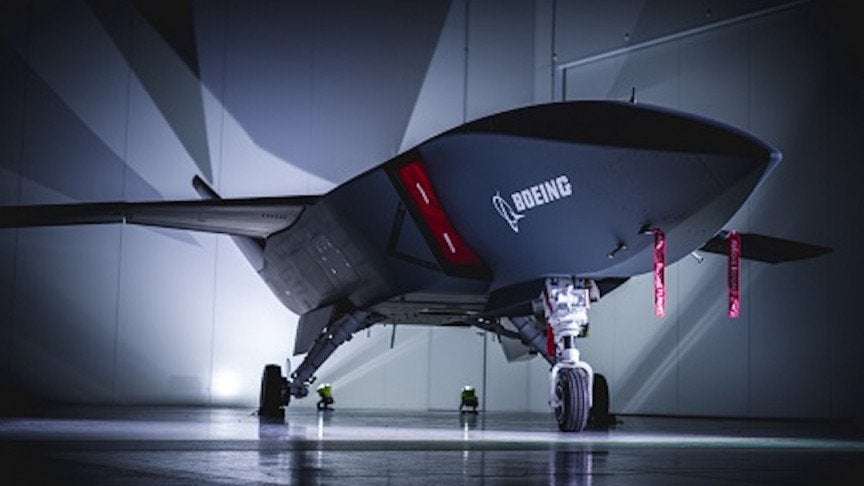 image for Futuristic Combat Drone 'Loyal Wingman' by Boeing Rolls Out