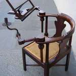 image for Reading chair from the 18th century