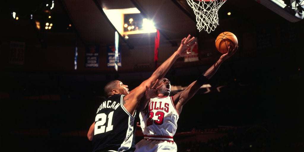 image for Tim Duncan On Michael Jordan 1998: “I Don’t Like Michael Jordan… I’m Just Somebody That Isn’t Impressed By Him”