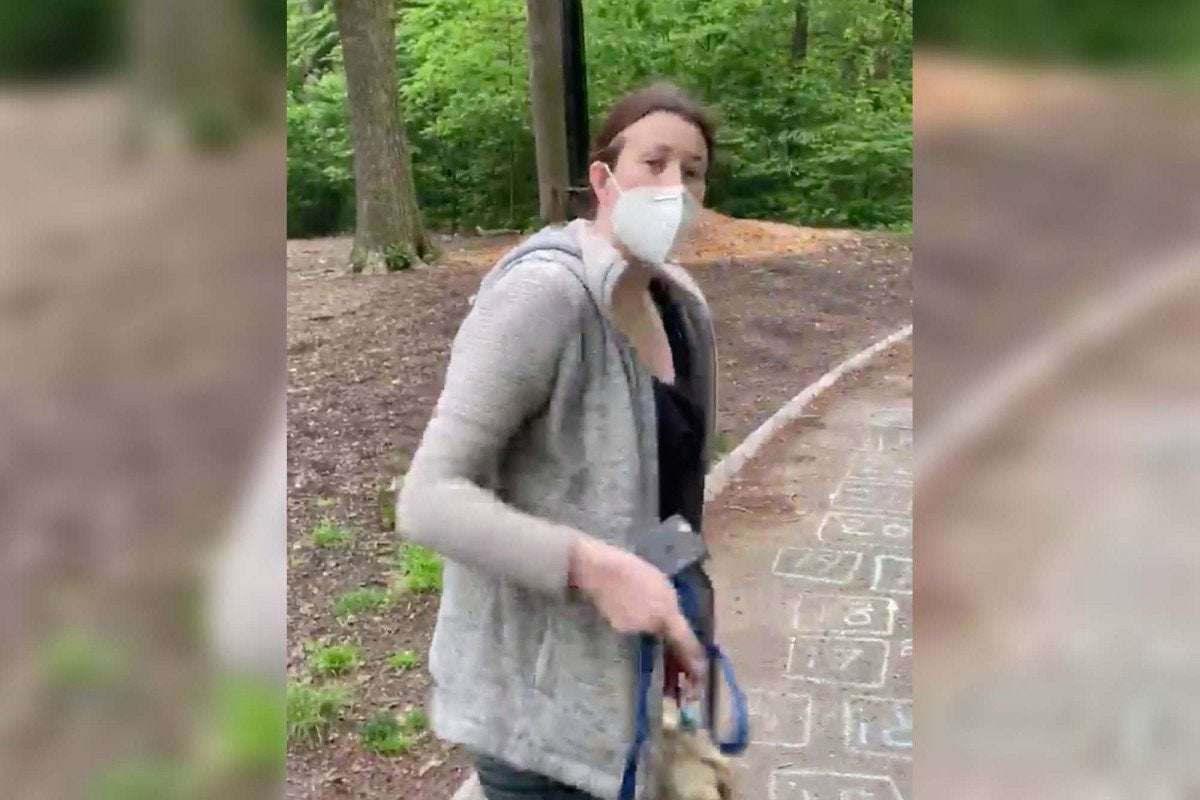 image for Woman placed on leave from work after viral Central Park video