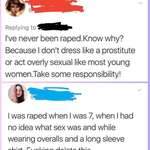 image for To blame rape on clothing/sexual behavior
