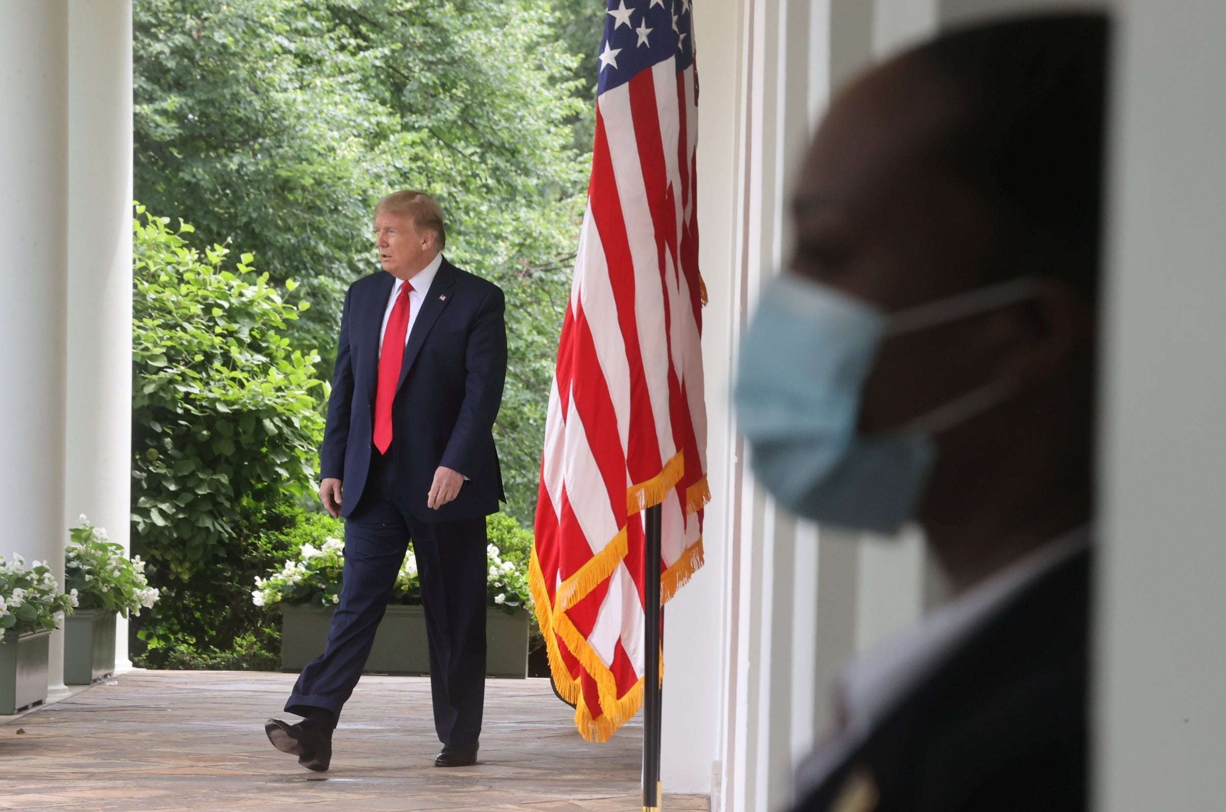 image for Trump demands Republican convention ‘with no masks or social distancing’ despite coronavirus pandemic