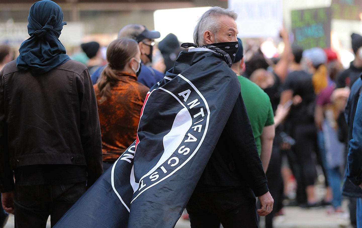 image for The FBI Finds ‘No Intel Indicating Antifa Involvement’ in Sunday’s Violence