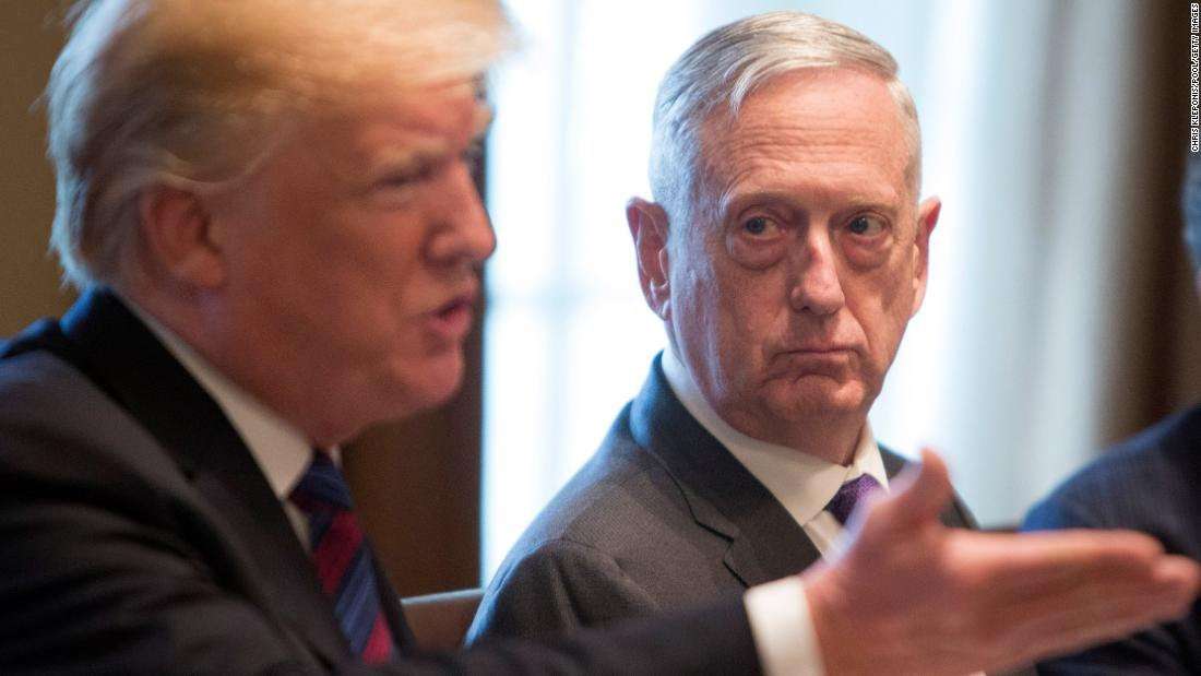 image for Mattis tears into Trump: 'We are witnessing the consequences of three years without mature leadership'