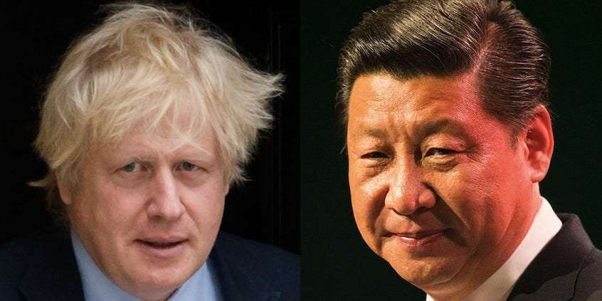 image for China warns the UK to 'step back from the brink' after Boris Johnson offers 3 million Hong Kong citizens refuge in Britain