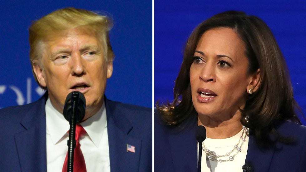 image for Kamala Harris to Trump: 'Keep George Floyd's name out of your mouth'