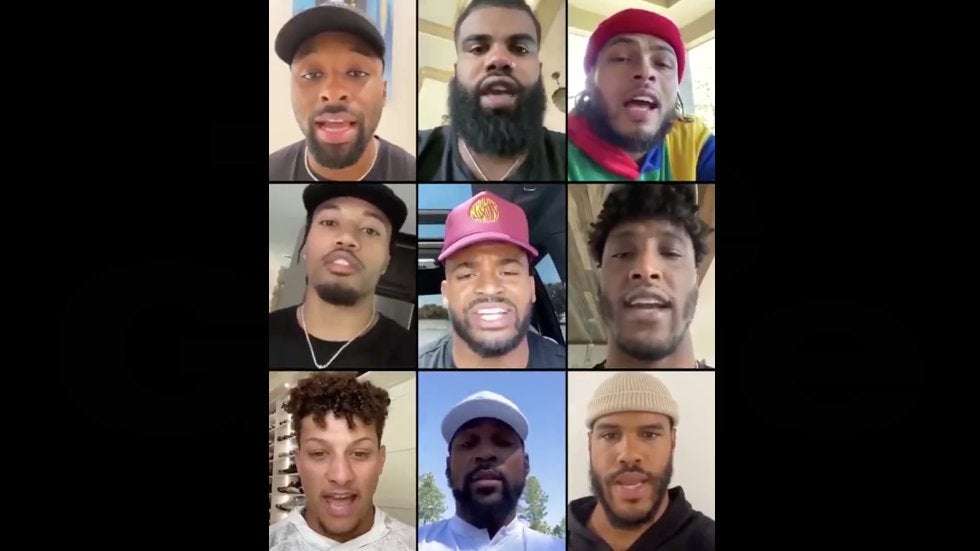 image for NFL players send video telling league 'We will not be silenced'