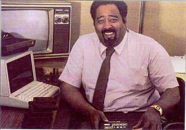 image showing Jerry Lawson, African American engineer who pioneered the video game cartridge