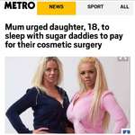 image for mom prostitutes daughter to pay for their plastic surgeries