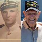 image for My grandpa Jack turned 100 today. WWII fighter pilot, shot down in the pacific and holds the world record for oldest person to have braces at age 98!