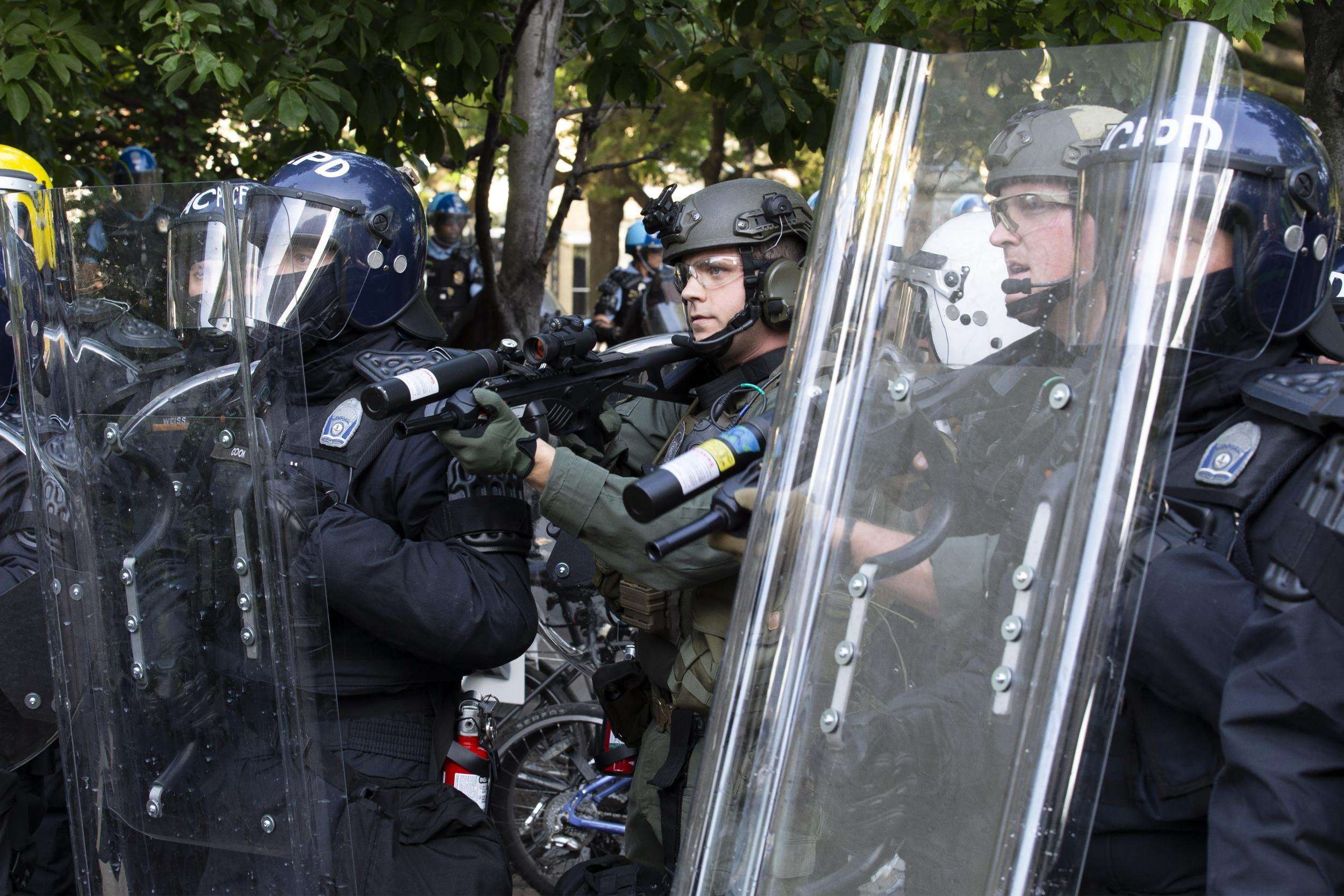 image for Scotland votes to stop US exports of tear gas, rubber bullets and riot shields
