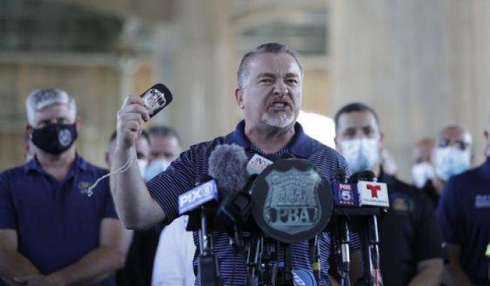 image for Police Union Boss: 'Stop Treating Us Like Animals and Thugs, and Start Treating Us With Some Respect'