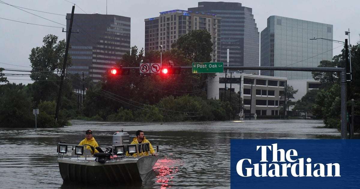 image for Climate crisis to blame for $67bn of Hurricane Harvey damage – study
