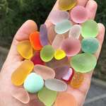 image for Beach glass that looks like little sweeties