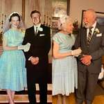 image for Same wedding outfits 60 years later ❤️
