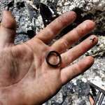 image for I found my wedding ring after my house burned up.