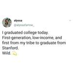 image for First Native American from her tribe to graduate from Stanford.