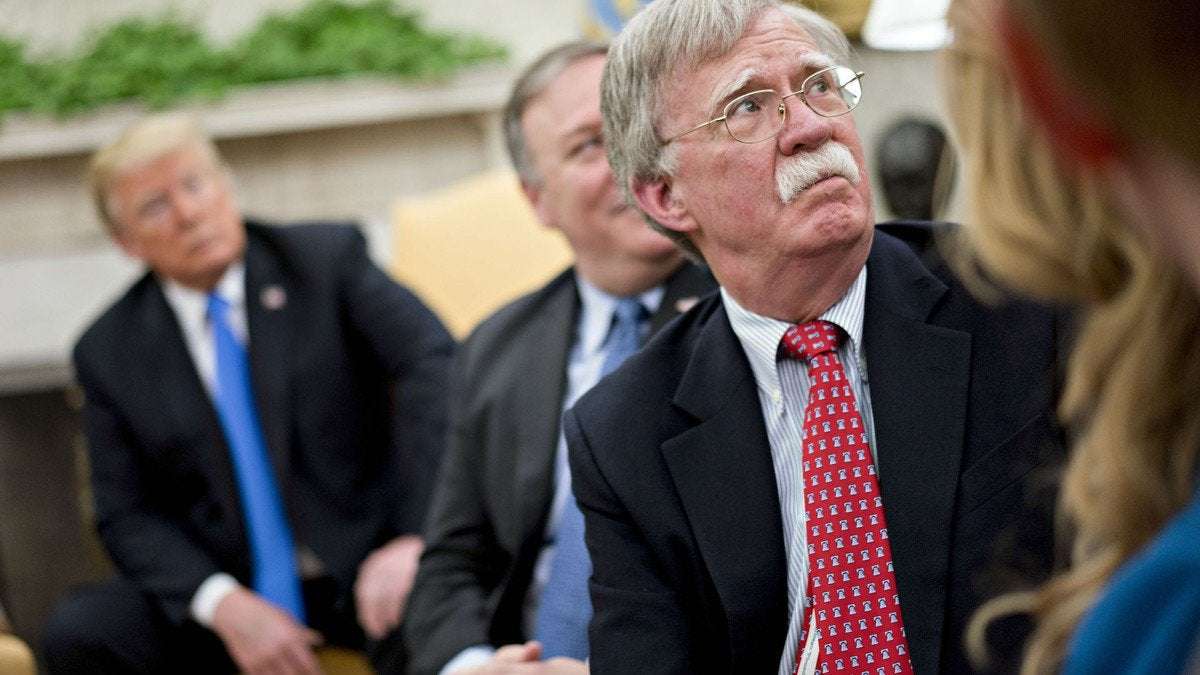 image for Trump Really Is Terrified of John Bolton's Book