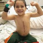 image for This strong dude, Ezra, survived a Cardiac arrest!