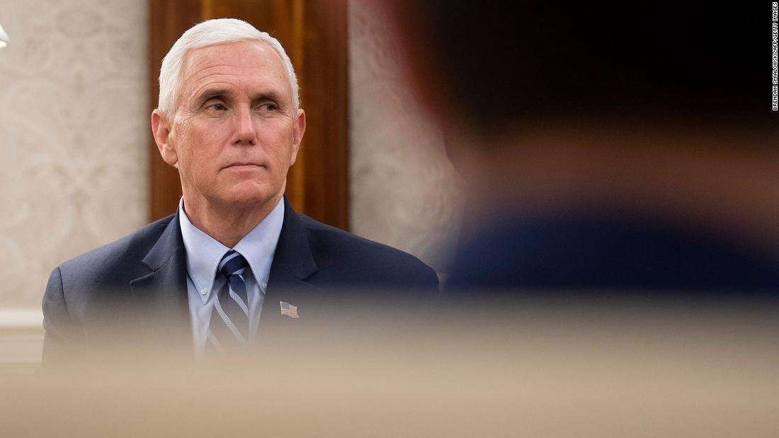 image for Asked repeatedly to say 'Black lives matter,' Mike Pence says 'all lives matter'