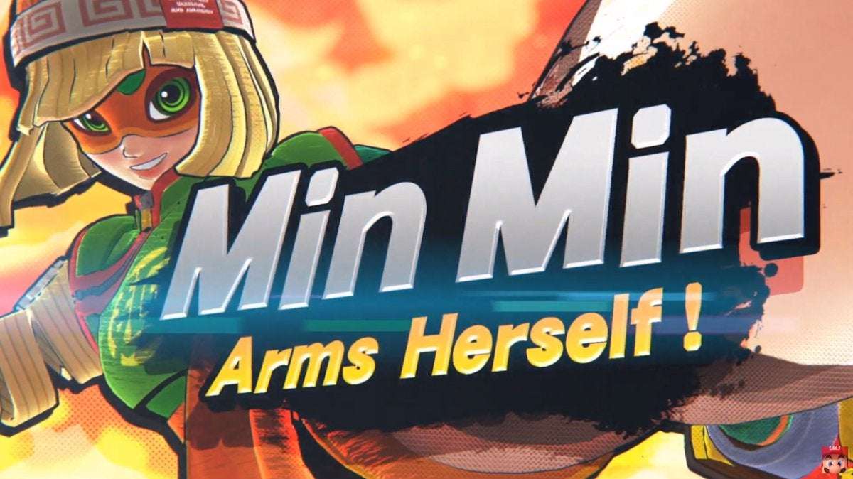 image for Min Min from Arms joins Super Smash Bros. Ultimate