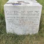 image for This radioactive material warning found in Willow springs, IL