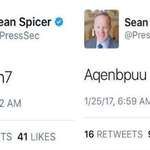 image for Throwback to when the White House secretary posted his password publicly 2 days in a row.