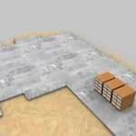 image for Concrete house encapsulating process