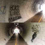 image for My city’s council has painted over all the graffiti in this tunnel except for the BLM stuff