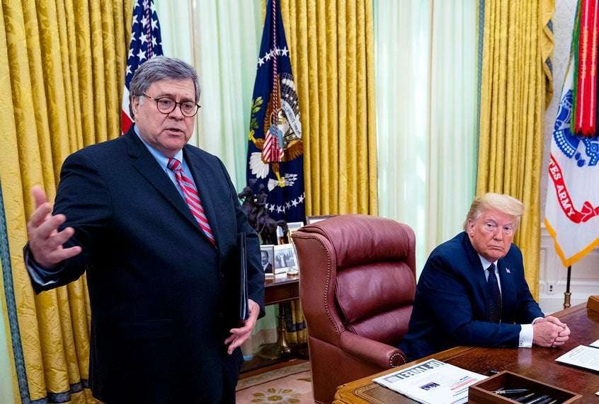 image for House Democrats: “We may very well” impeach William Barr for "reigning terror on the rule of law"