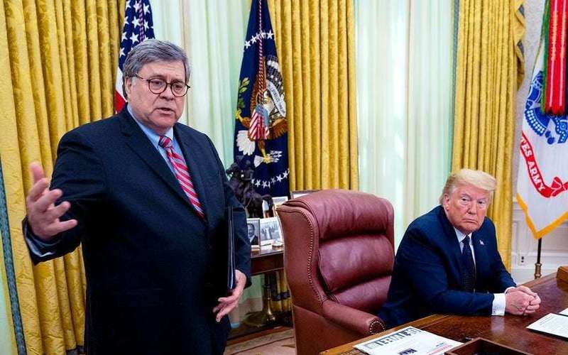 image for House Democrats: “We may very well” impeach William Barr for "reigning terror on the rule of law"