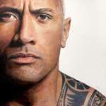 image for Nearly 50 hours of work, here’s my drawing of The Rock