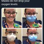 image for Wear a fucking mask you gullible flat earther Facebook mom, here is proof it won't kill you